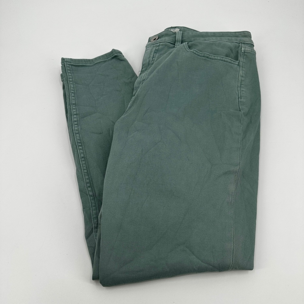 Vineyard Vines Womens High Rise Skinny Pants Sage Green Size 31 Pastel Preppy
